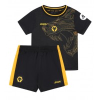 Maglie da calcio Wolves Jorgen Strand Larsen #9 Seconda Maglia Bambino 2024-25 Manica Corta (+ Pantaloni corti)